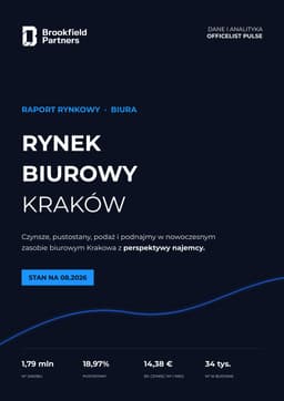 Okładka raportu o rynku biurowym