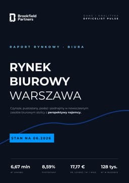 Okładka raportu o rynku biurowym