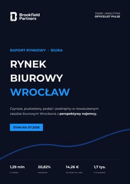 Okładka raportu o rynku biurowym